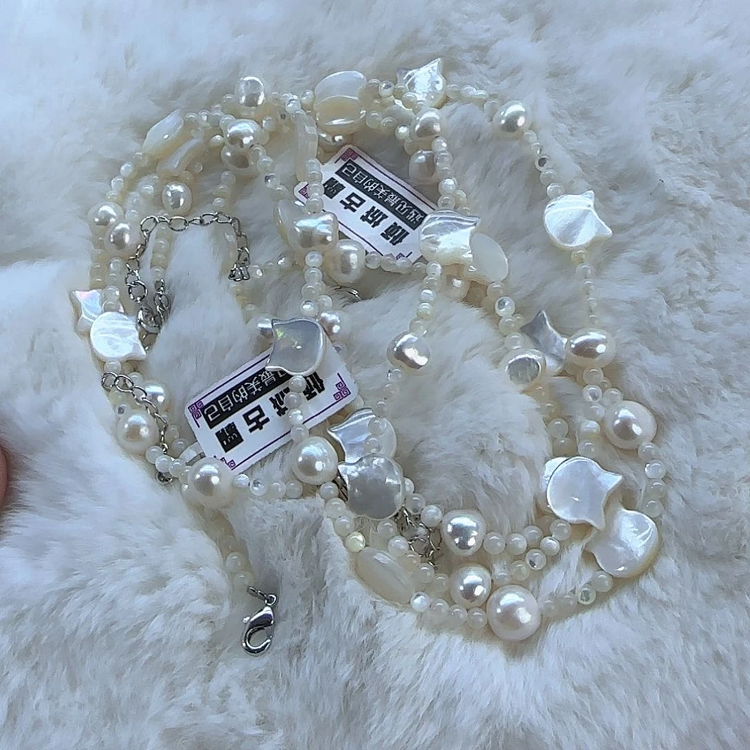 未镶嵌定制项链多样性发货发其一632淡水珍珠