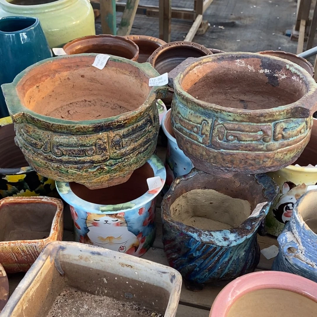 喜***狼98高的盆两个组合