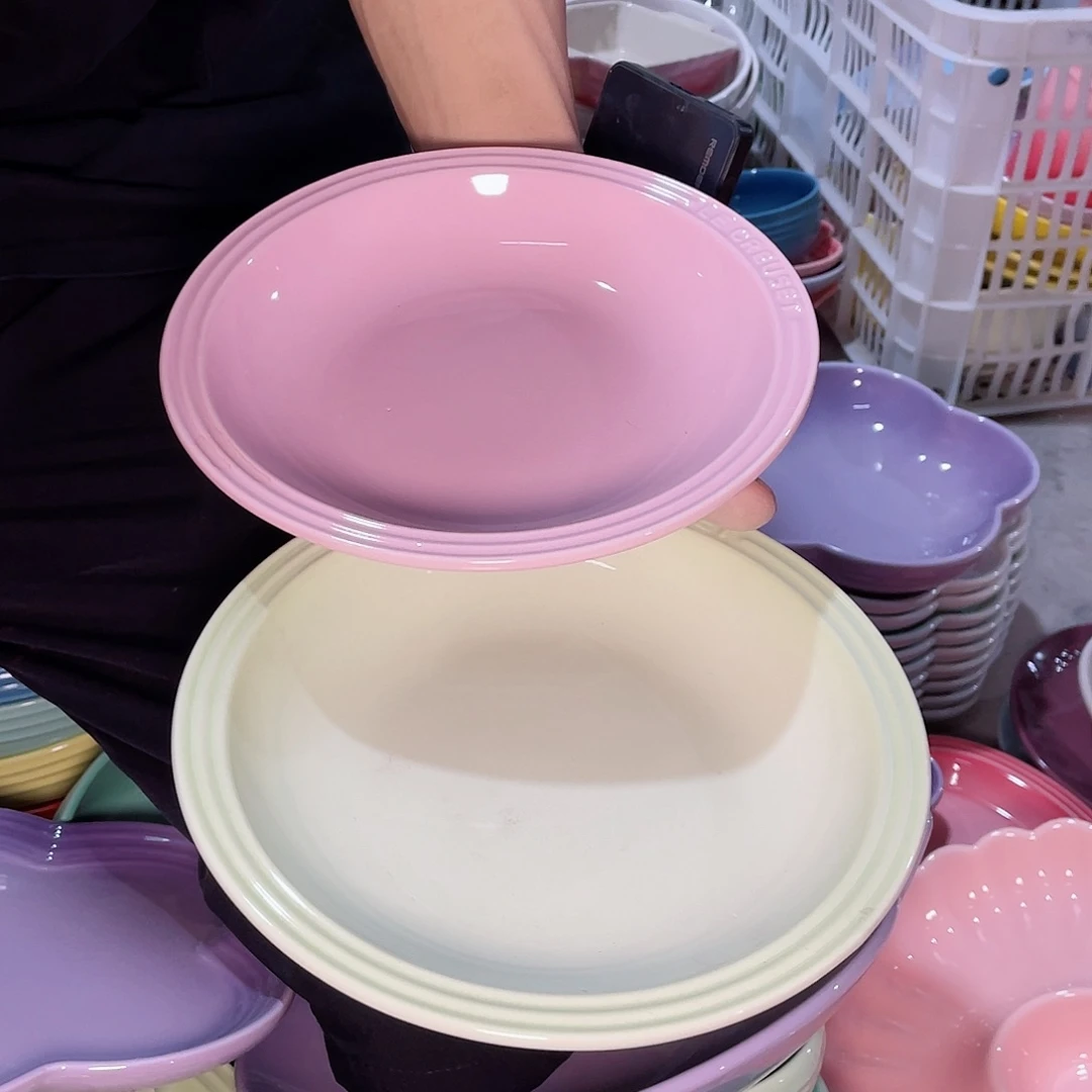 瓷片微瑕陶瓷餐具家用2个