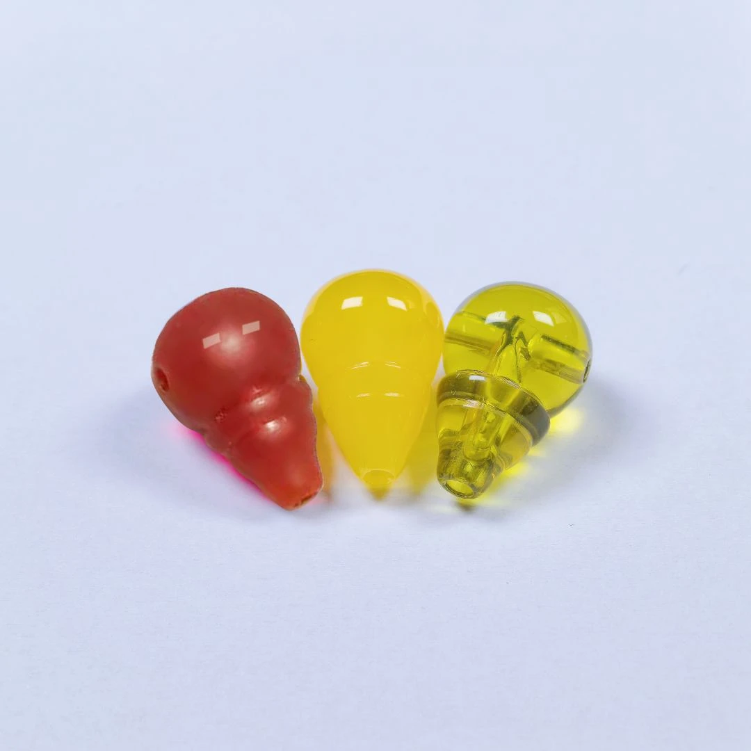 206C文玩配饰奶嘴水滴三通12㎜（拍一发三）