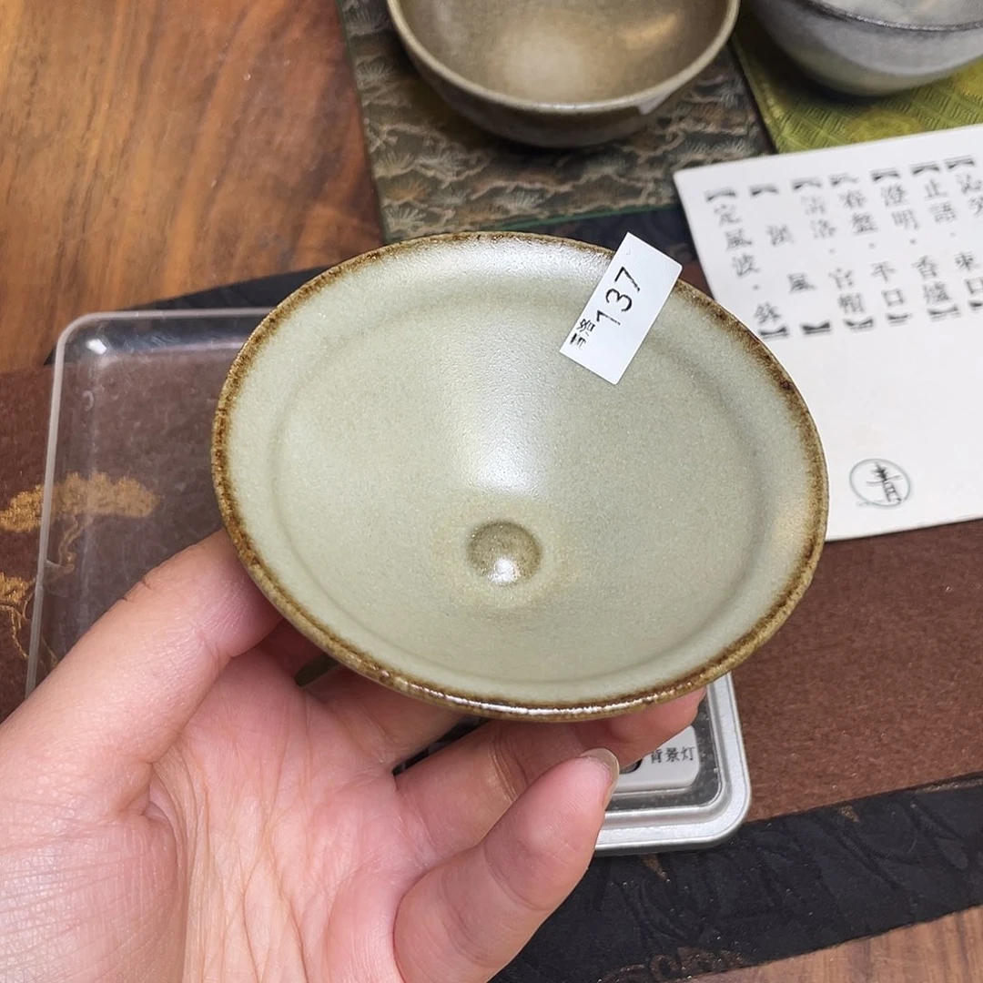 茶盏137 福临号建盏柴烧薄胎