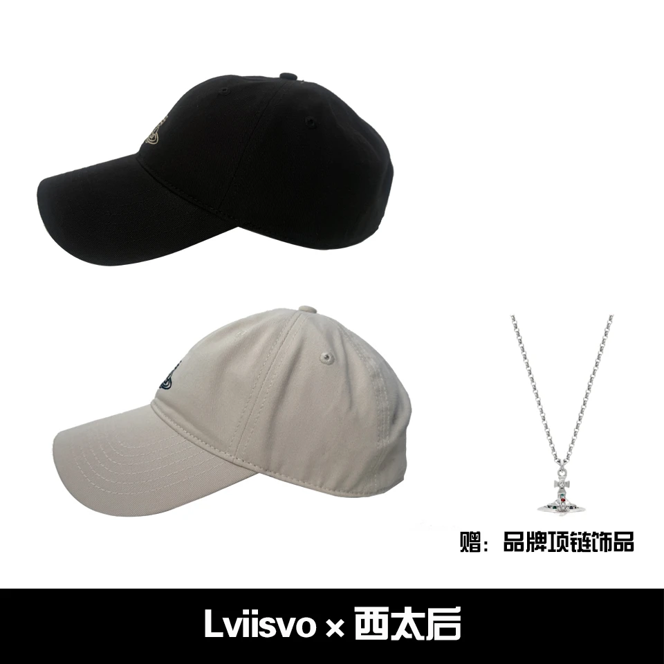 lviisvo联名Vivienne 西太后帽子＋项链63020097-02P019-IM