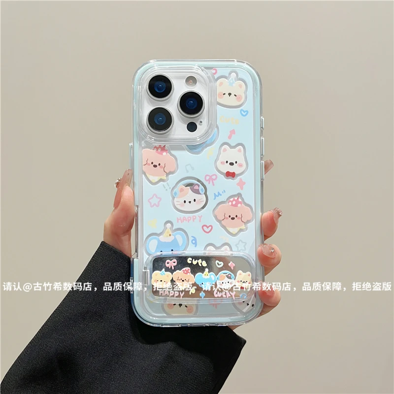 炫彩镜面适用苹果16/iPhone/华为手机壳防摔15promax爆款pura70潮