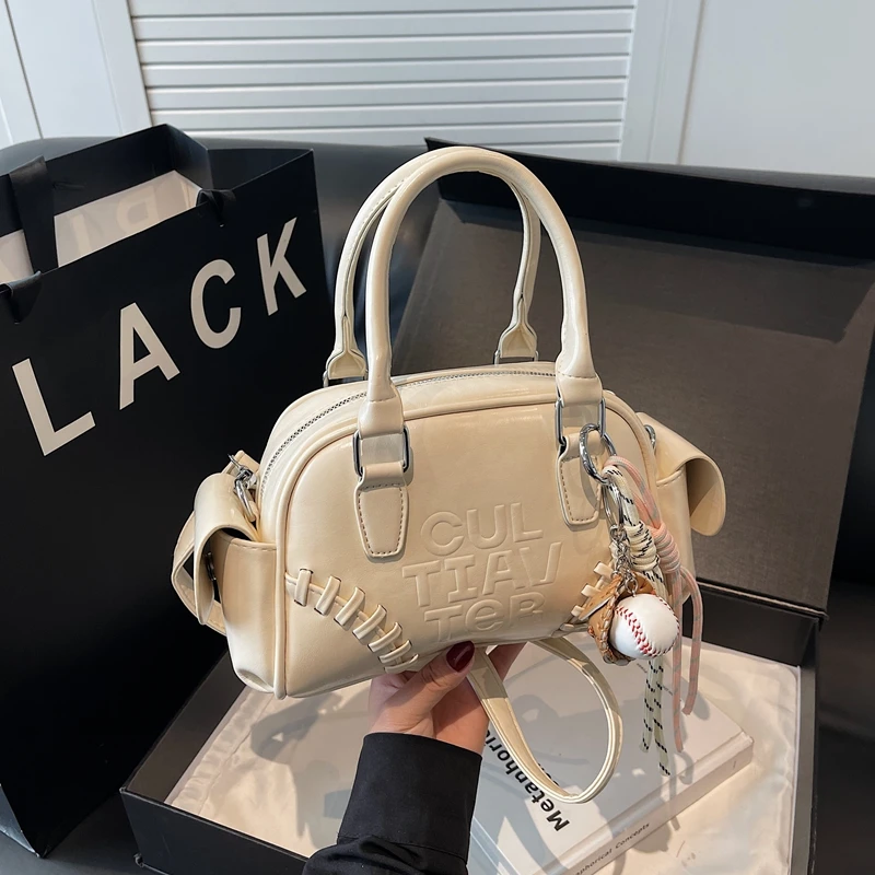 2025大容量气质手提包质感洋气简约编织单肩包斜跨包女士潮流女包