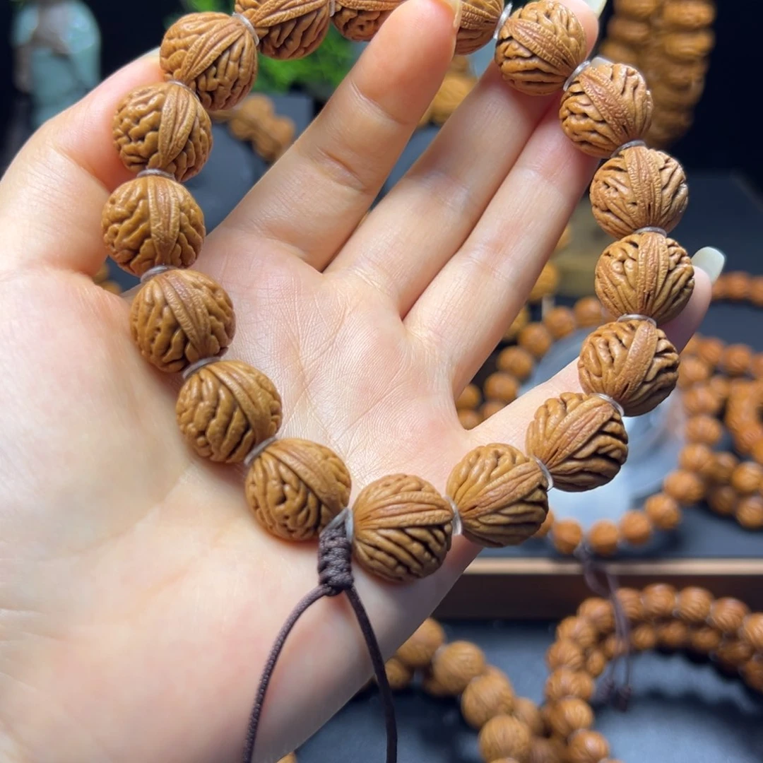 桃核手串绣球16手串