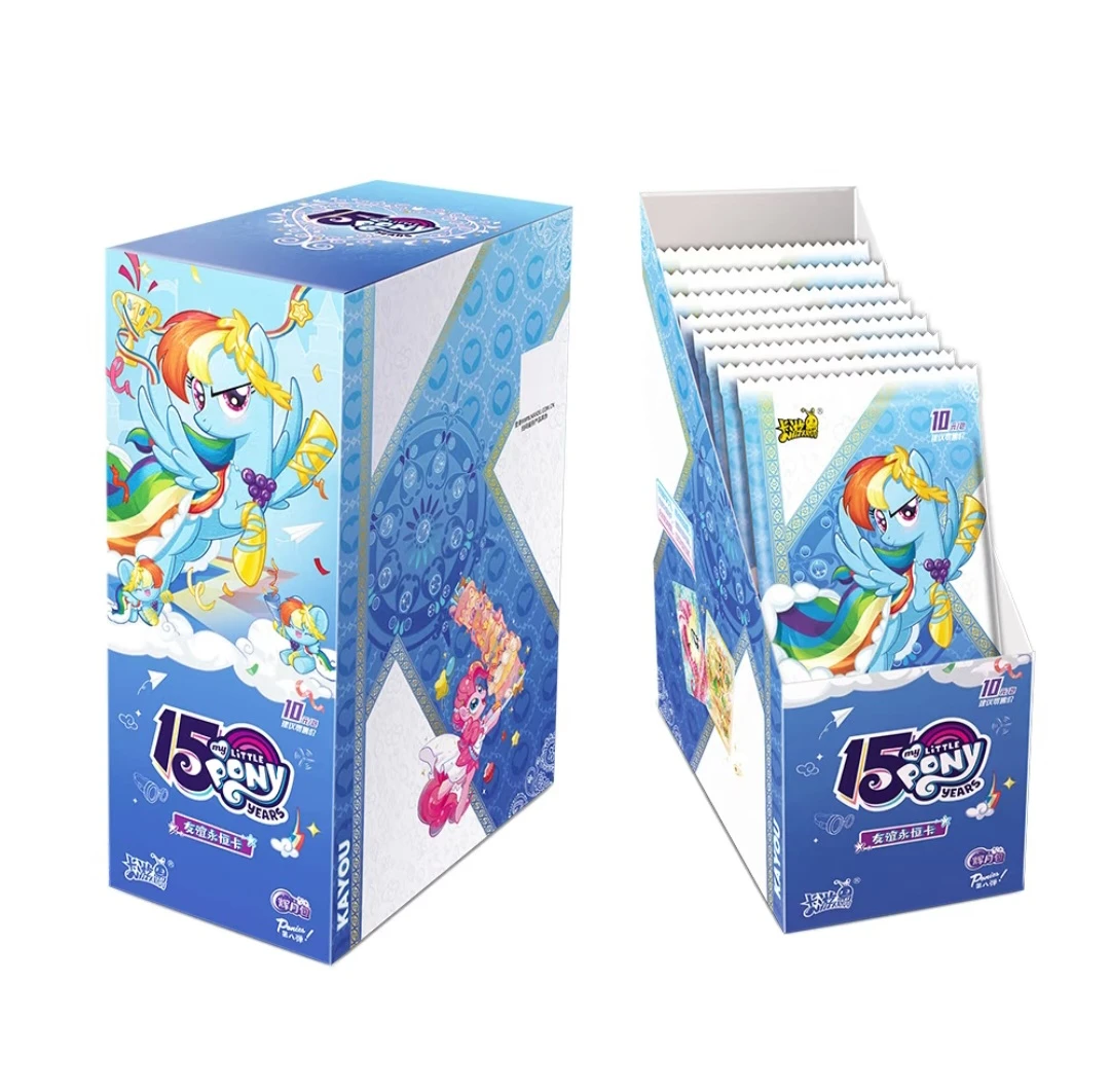 卡游复活版【拼角色车-辉月8】小马宝莉（拼一盒）每人3包