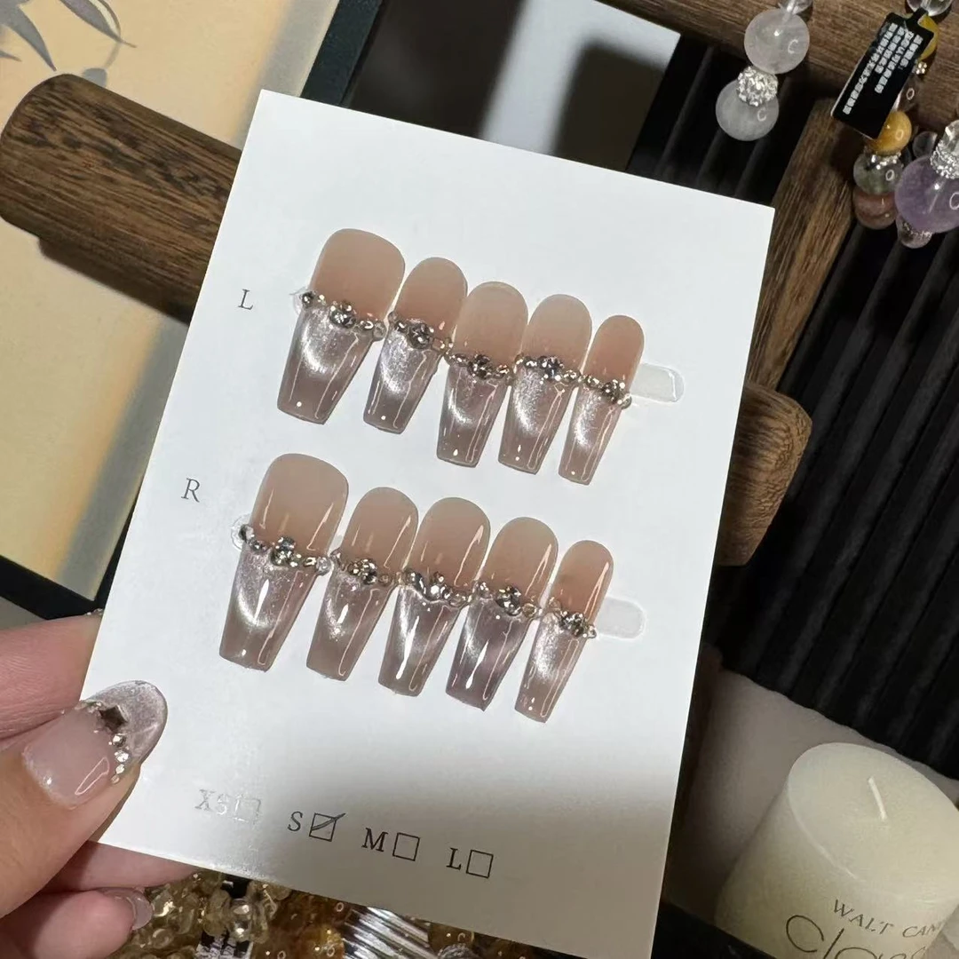 66纯手工美甲穿戴甲（送5件套工具包）