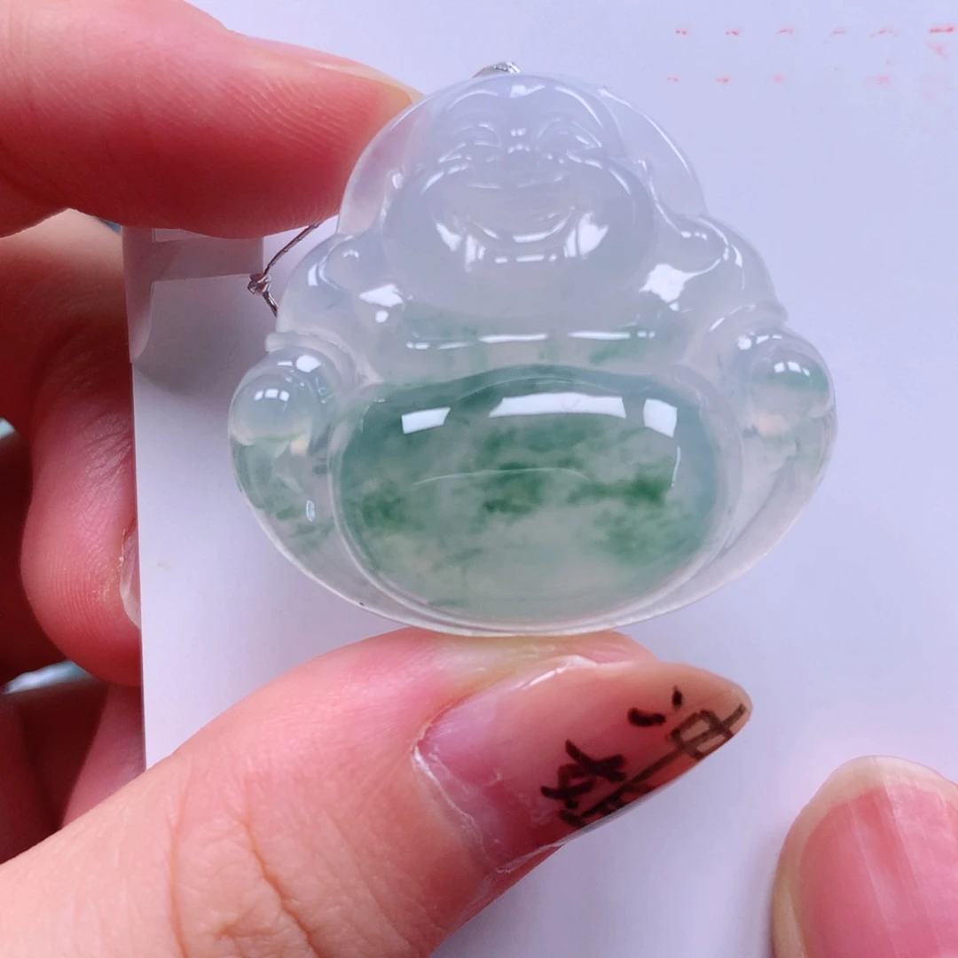 颈饰未镶嵌翡翠天然翡翠