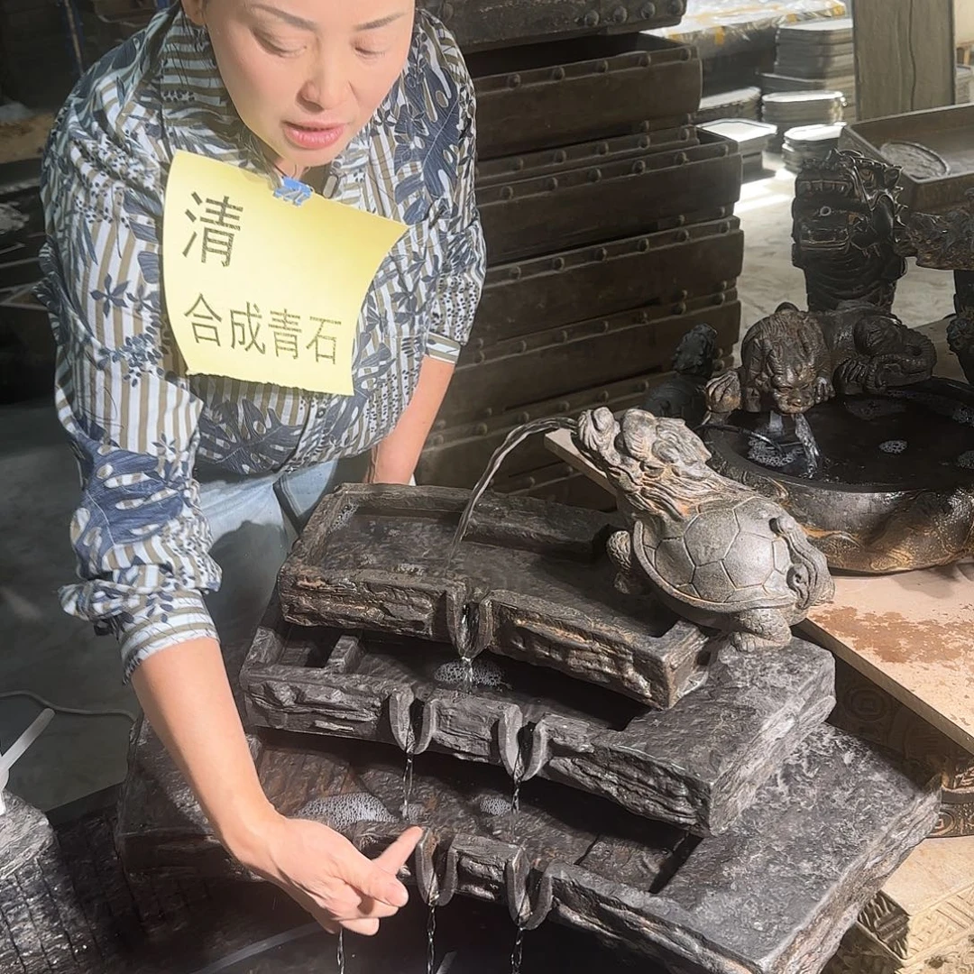 三层流水弧型流水盆