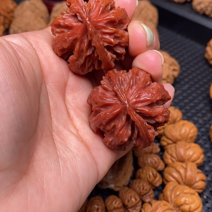 吊坠文玩核桃秦岭野生77