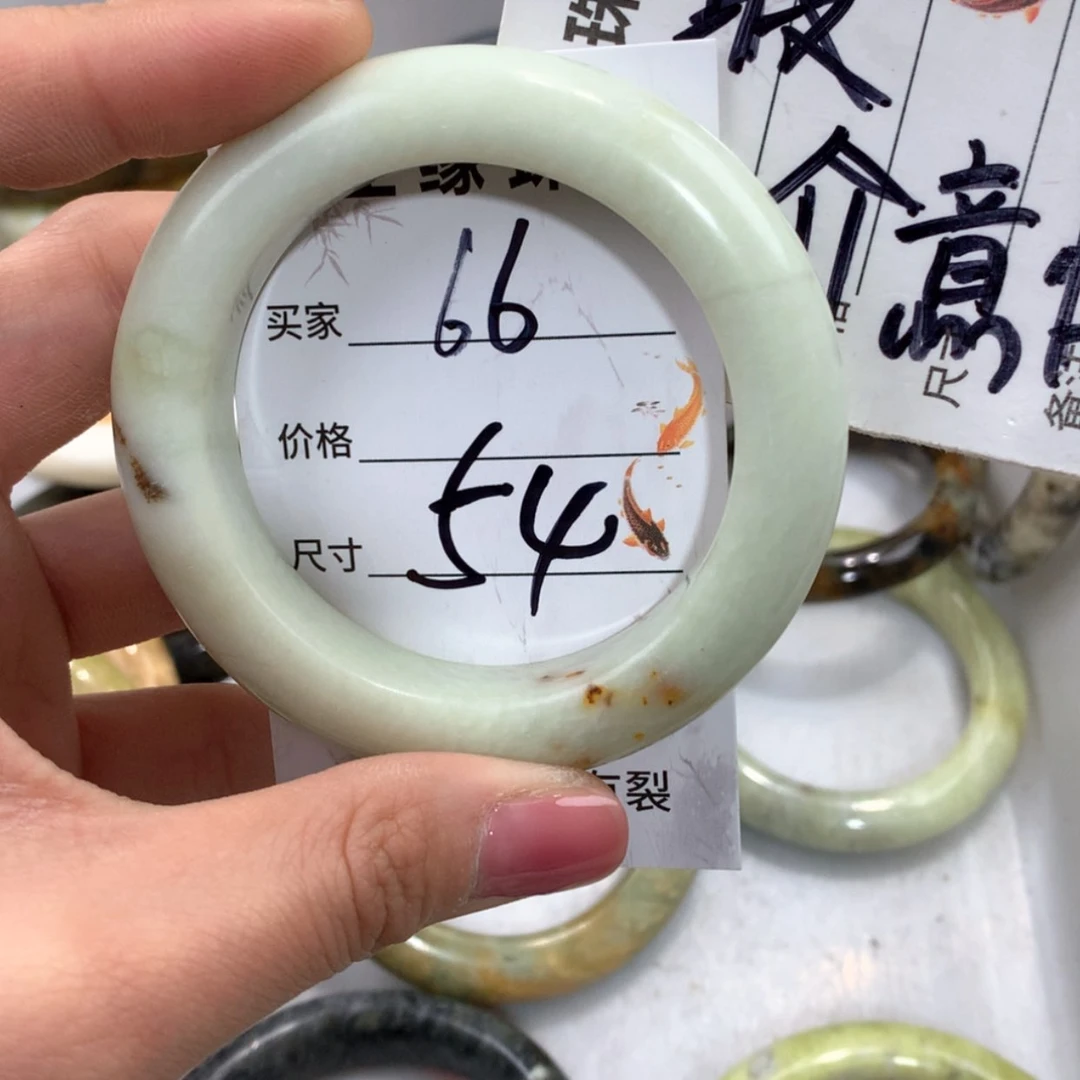 【闪购商品】合金蛇纹石玉手镯