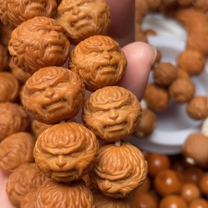 猴头核桃手串平**好黑神