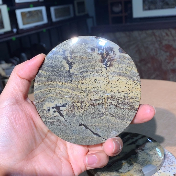 广西国画石摆件，观赏收藏