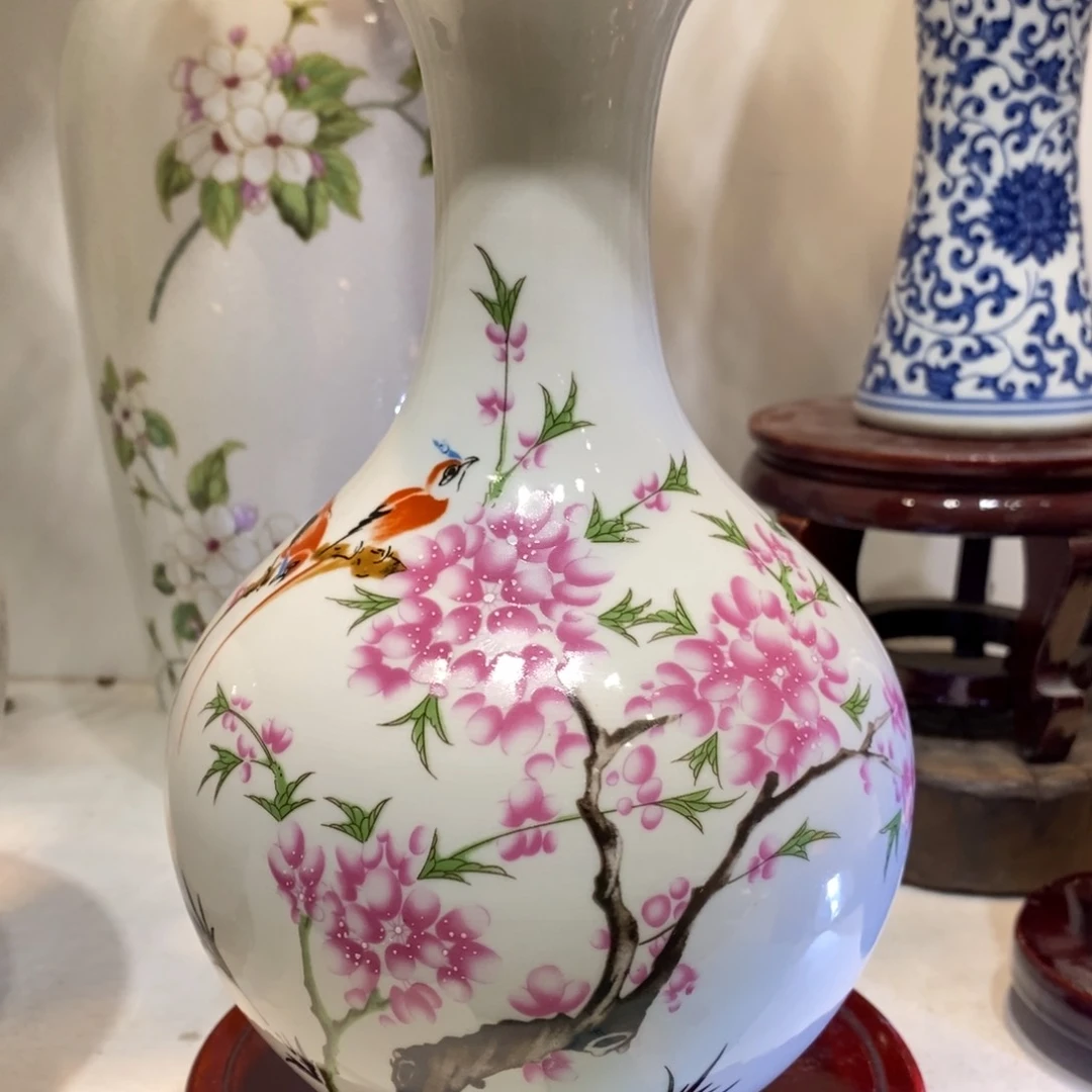 瓶景德镇陶瓷花瓶摆件