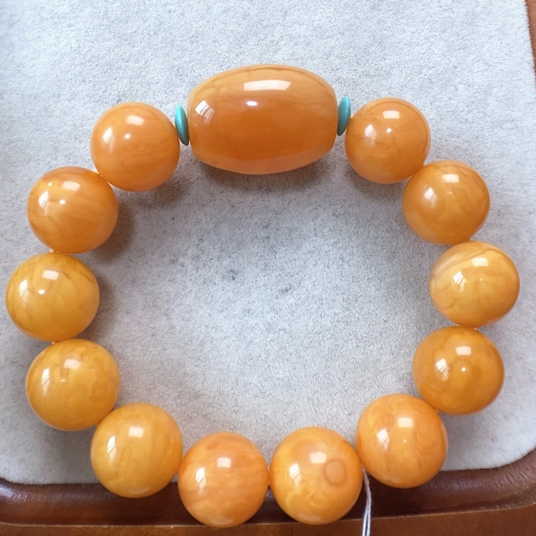 蜜蜡未镶嵌手串蜜蜡