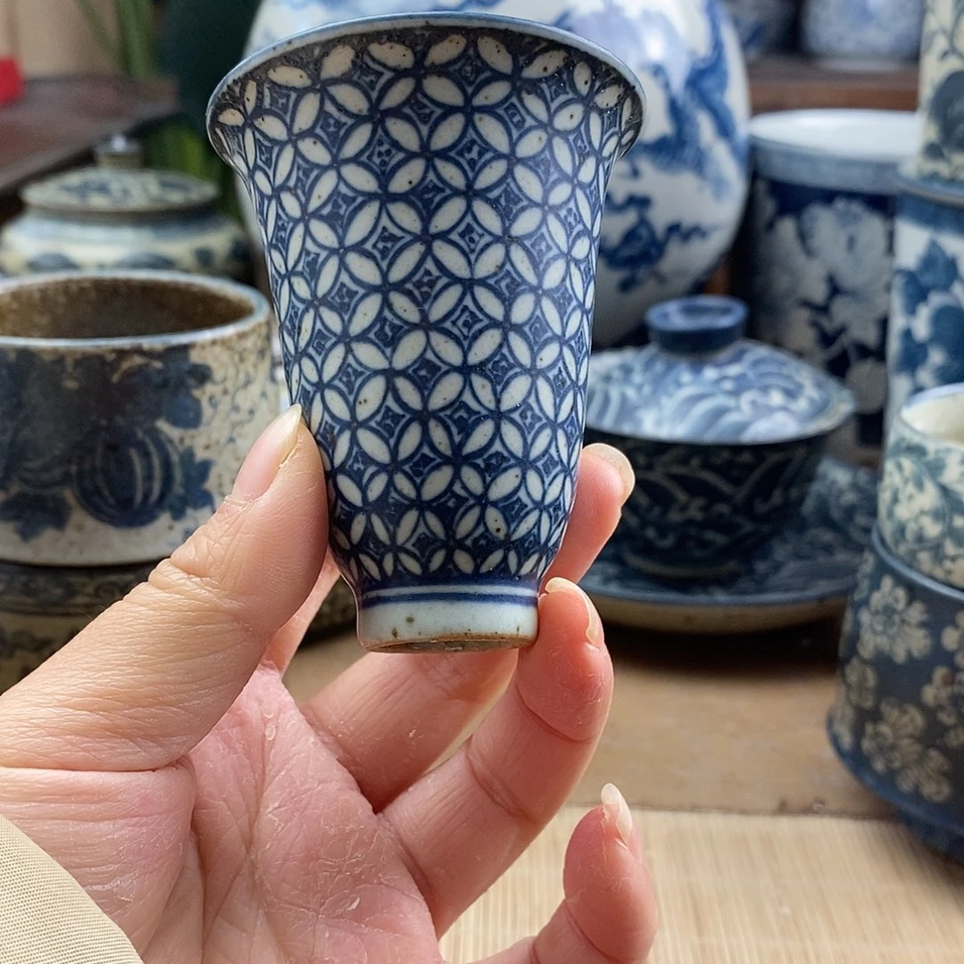 手工手绘青花陶瓷