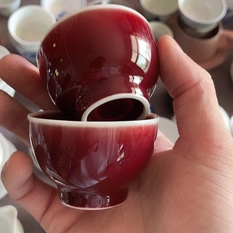 摆件璎**瓷景德镇陶瓷2个