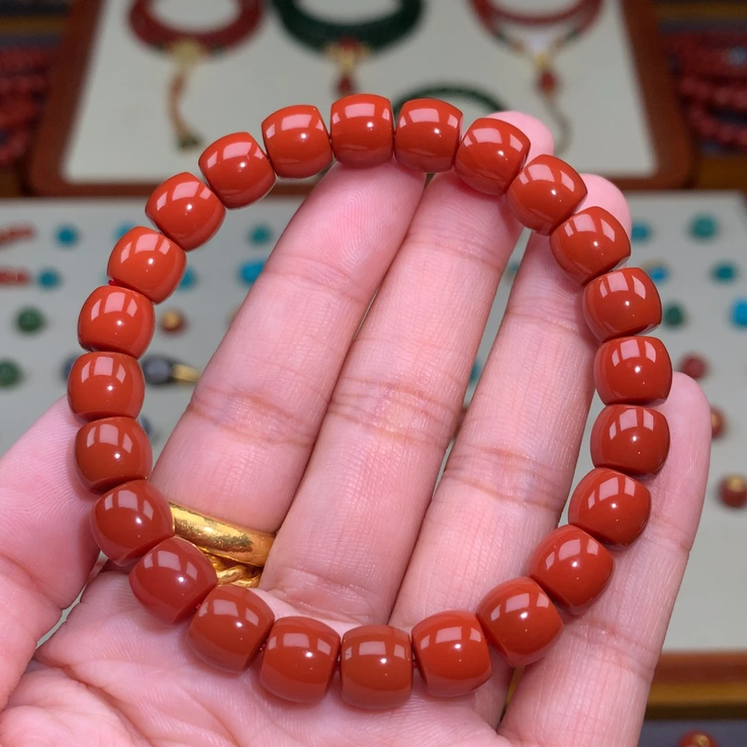 南红玛瑙未镶嵌颈饰