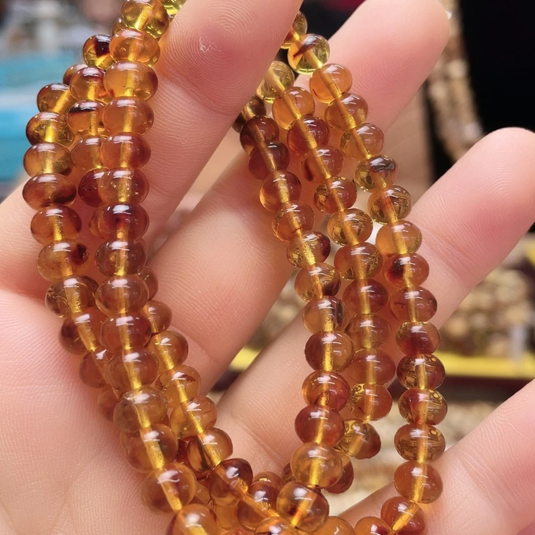 琥珀裸石未镶嵌六