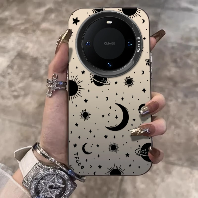 创意星空适用华为Mate70Pro手机壳高级感Mate60/50复古P70保护套