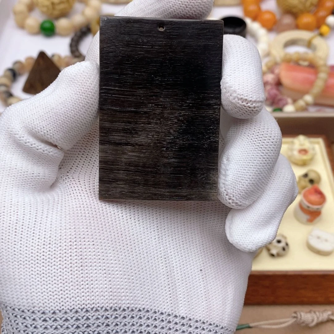 牛骨手串/手链黑驴蹄无事牌