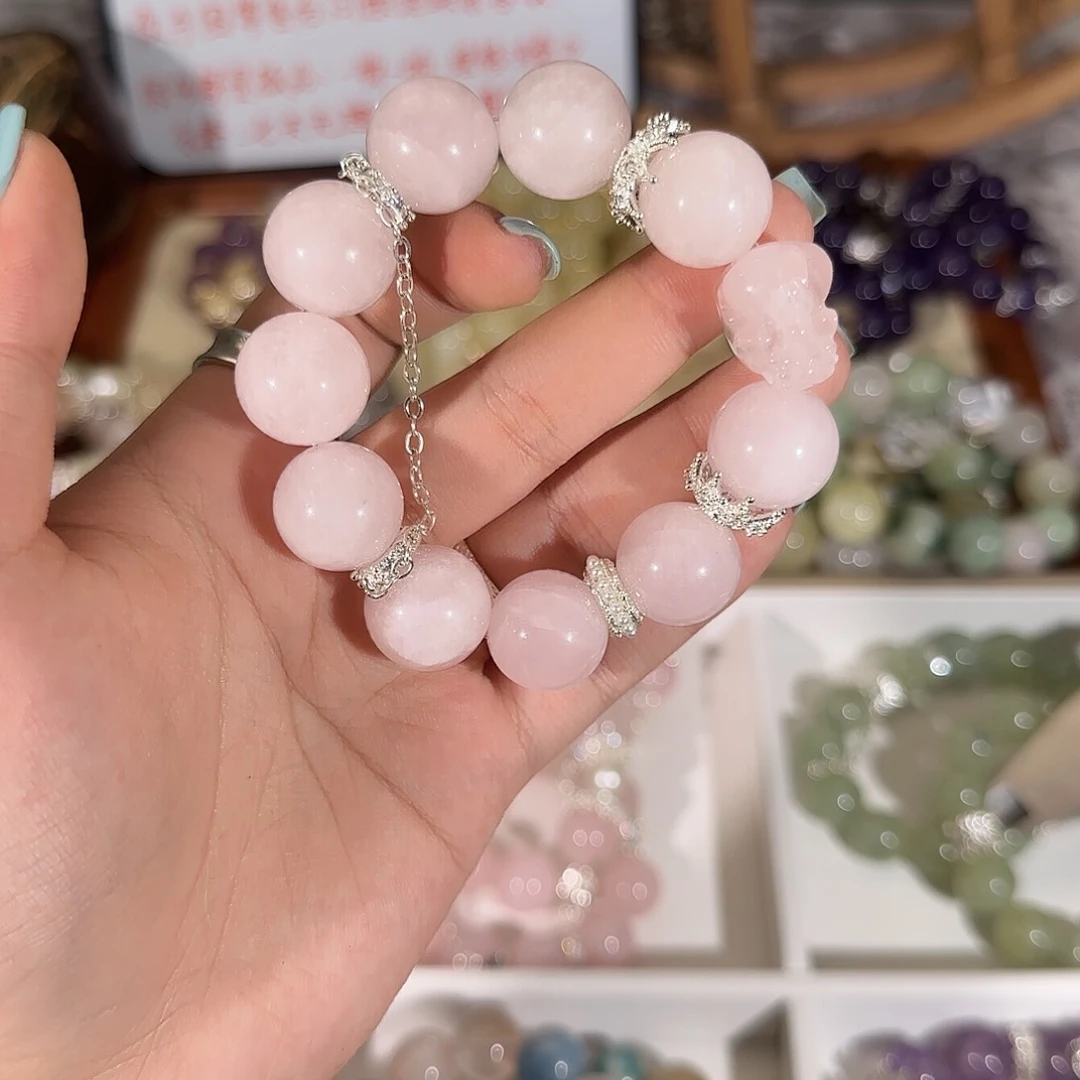 烟晶手链未镶嵌哈哈