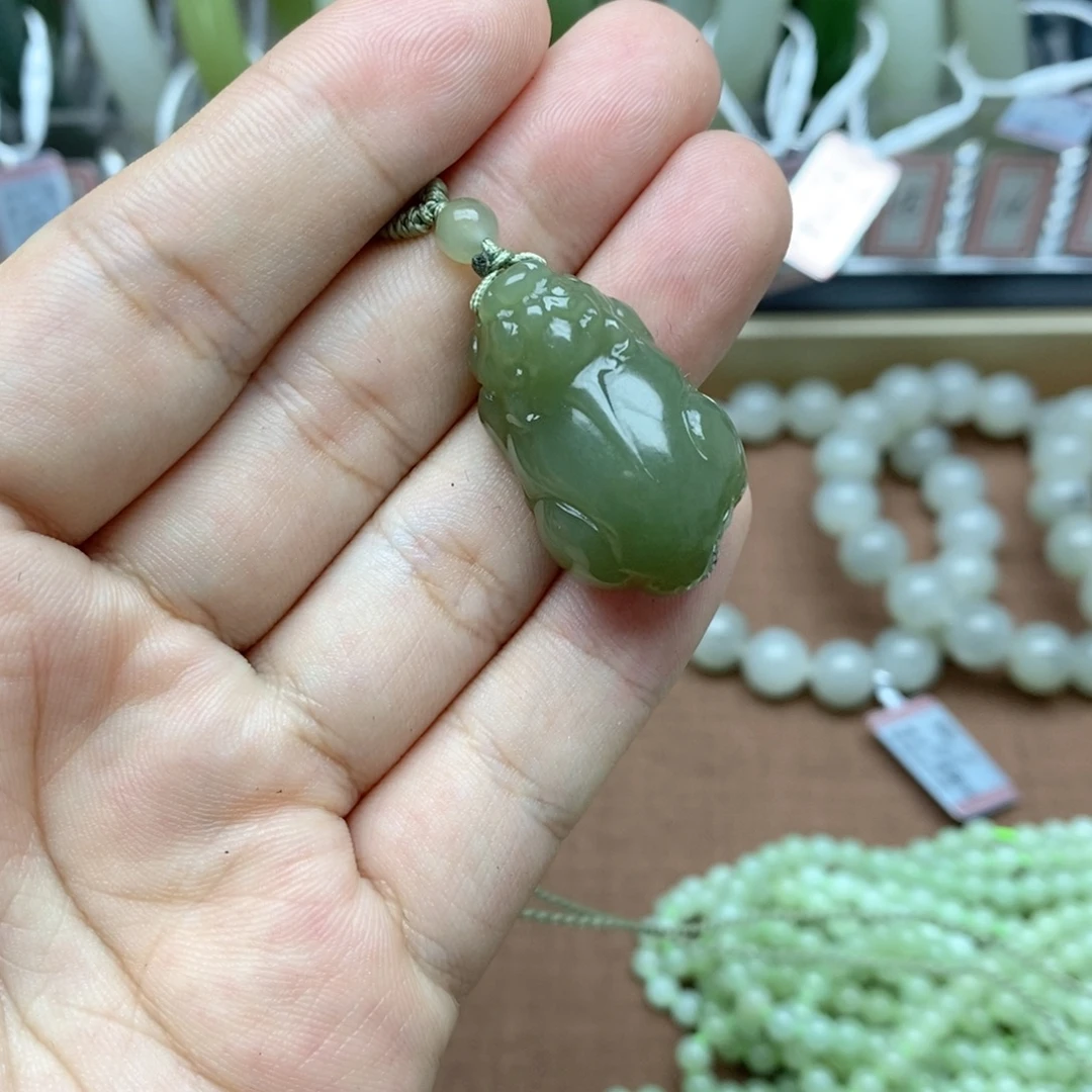 吊坠(不含链)未镶嵌和田玉