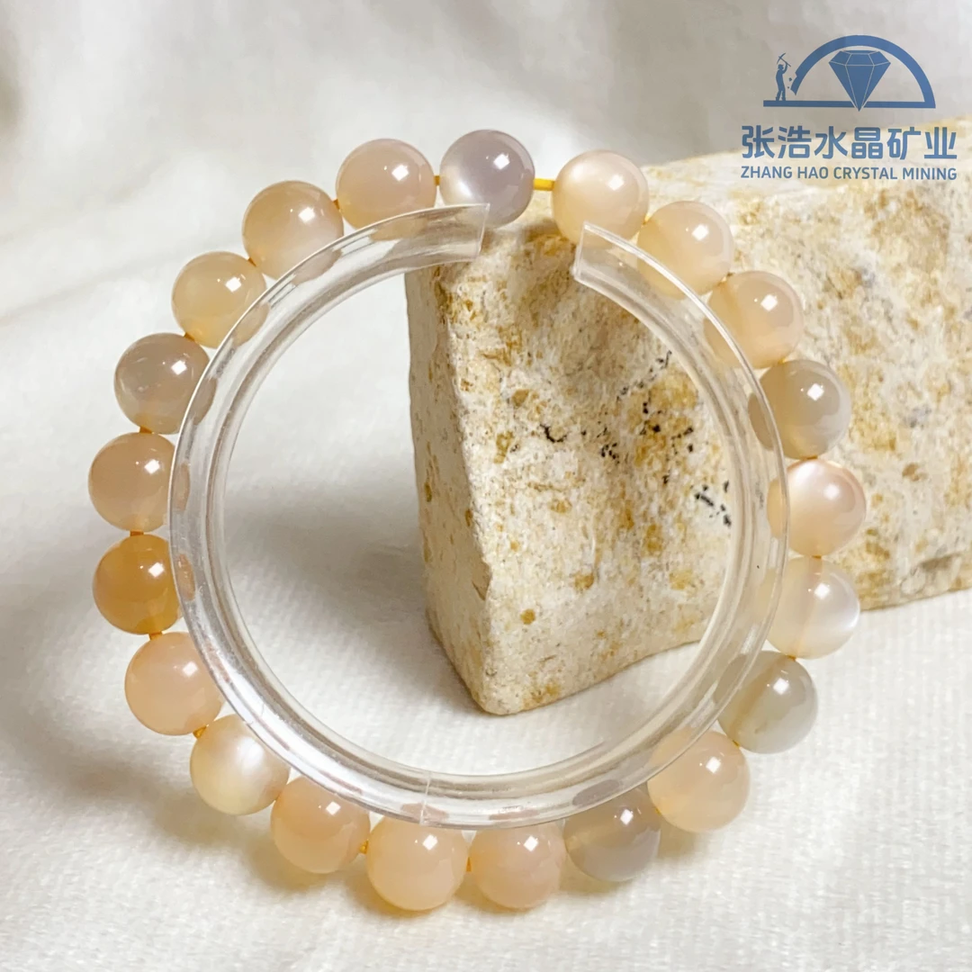 【星浩好物】月光石手串QT92K8【多样性发一件】9mm+