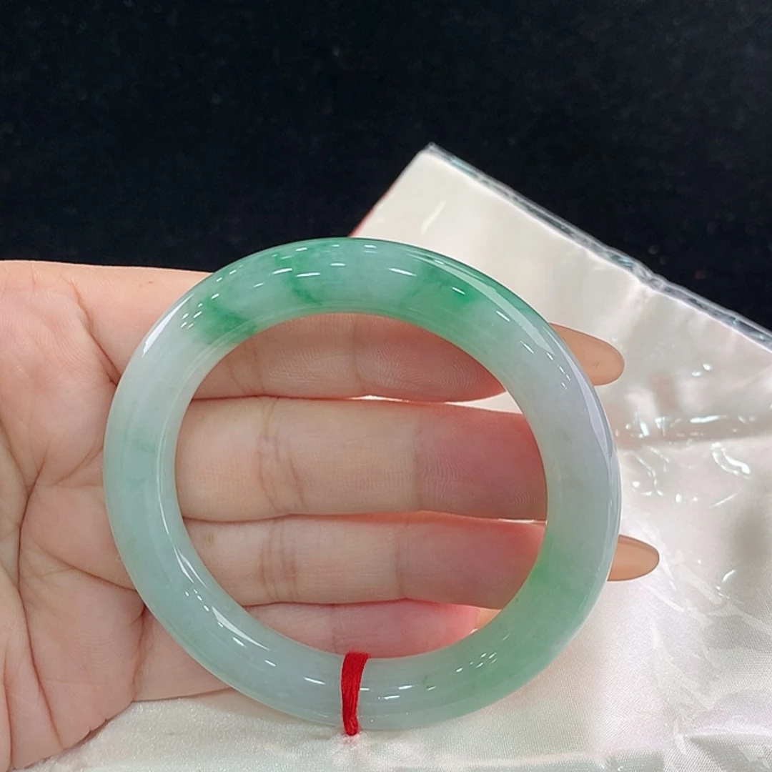 【闪购商品】未镶嵌手镯翡翠圆53