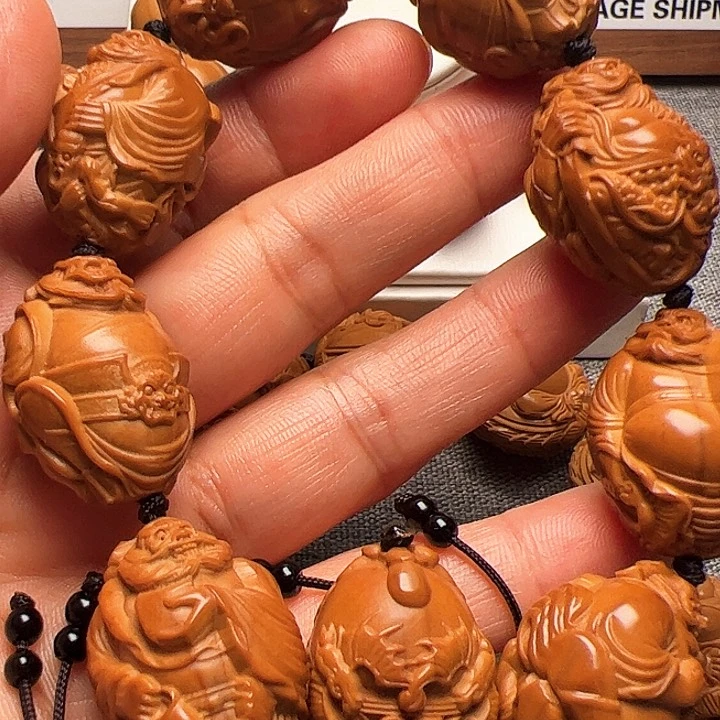 橄榄核手串/手链钟馗串