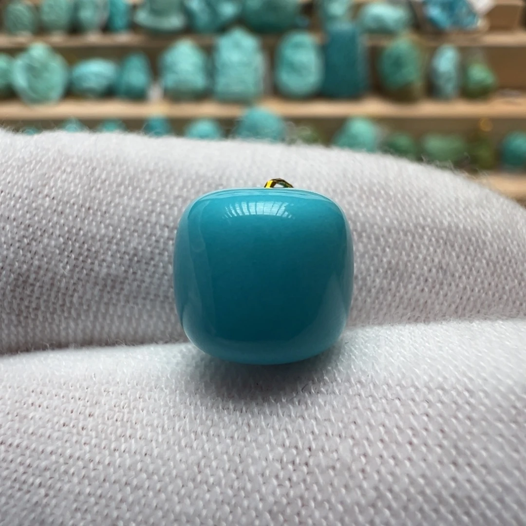 绿松石未镶嵌配饰9.4*8.7