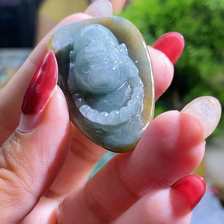 【闪购商品】翡翠挂件未镶嵌佛