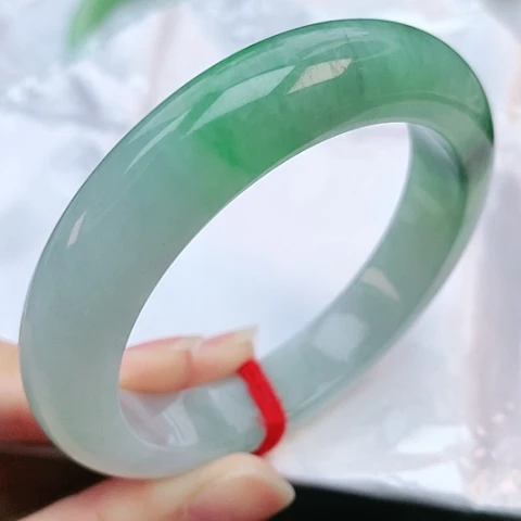 未镶嵌手镯翡翠54圈口882822