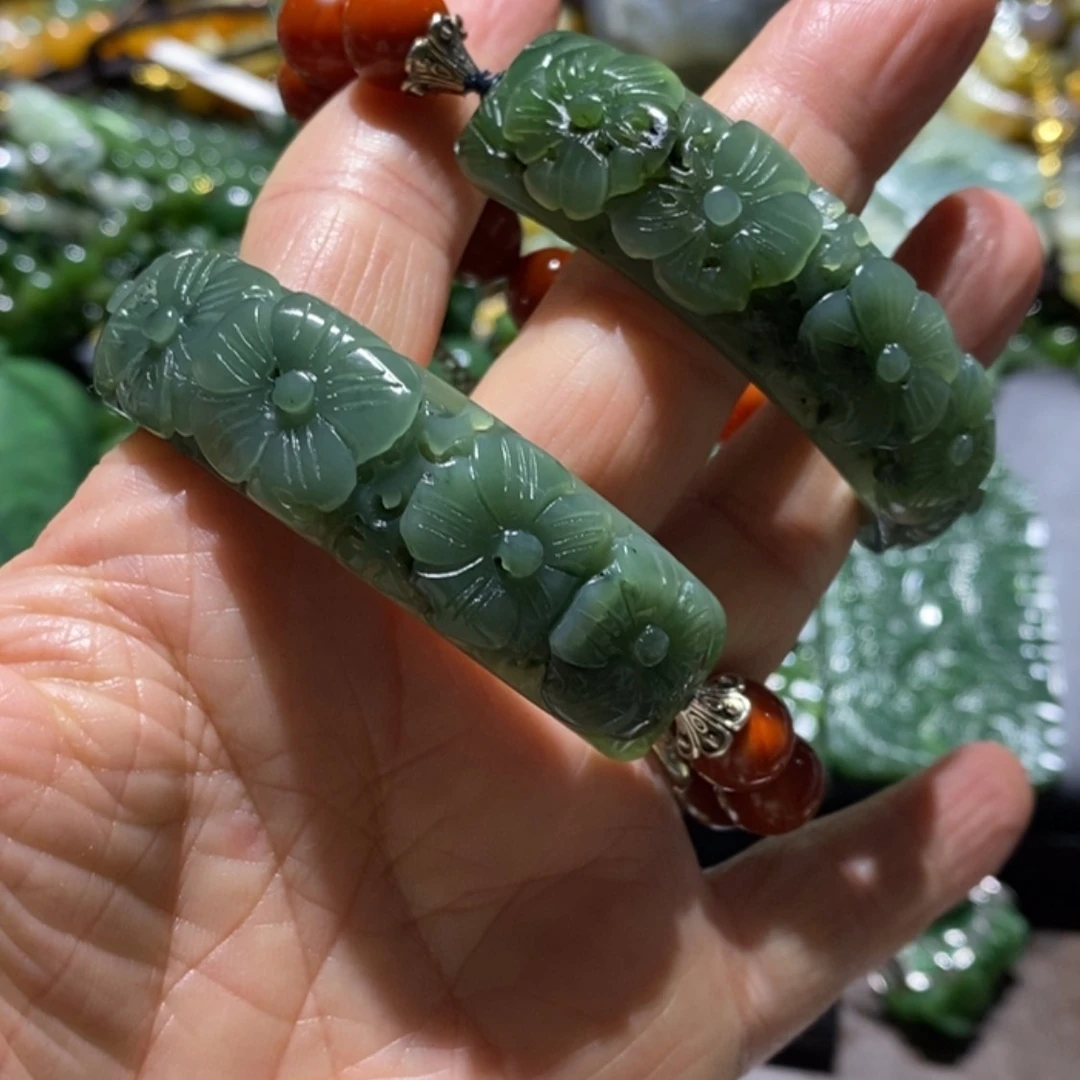 【闪购商品】岫玉毛衣链未镶嵌