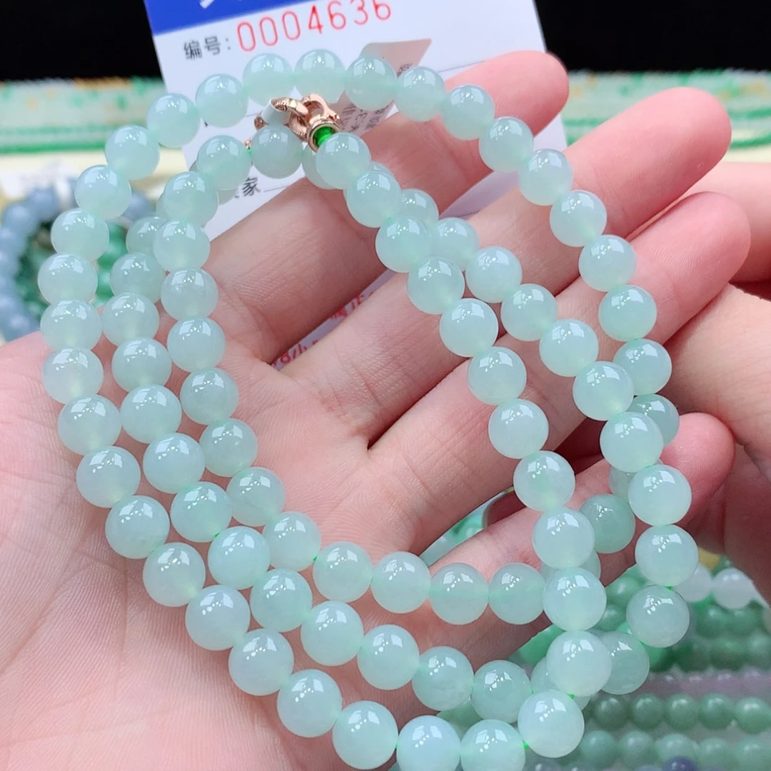 【闪购商品】项链未镶嵌翡翠风**客缅甸天然A货翡翠