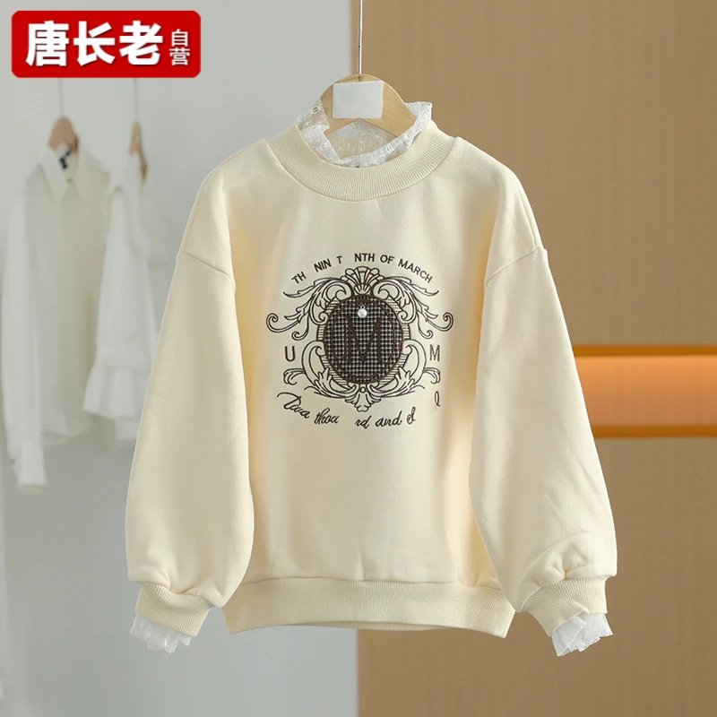 【唐长老自营】货号49143童装春秋款休闲简约卫衣YY-TZ