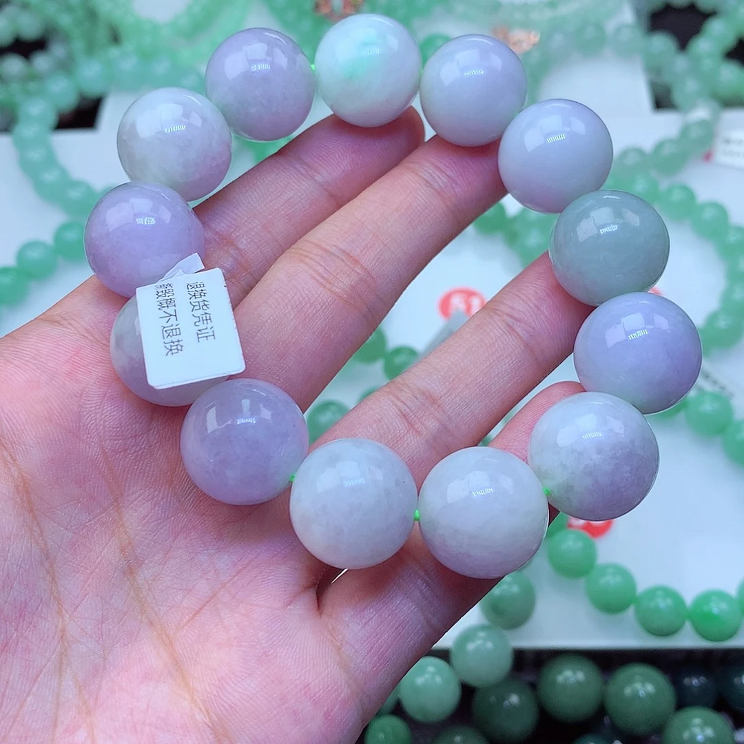 翡翠未镶嵌毛衣链