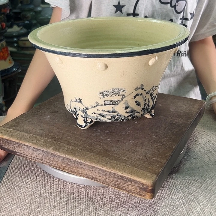 泳坤堂石湾盆陶瓷