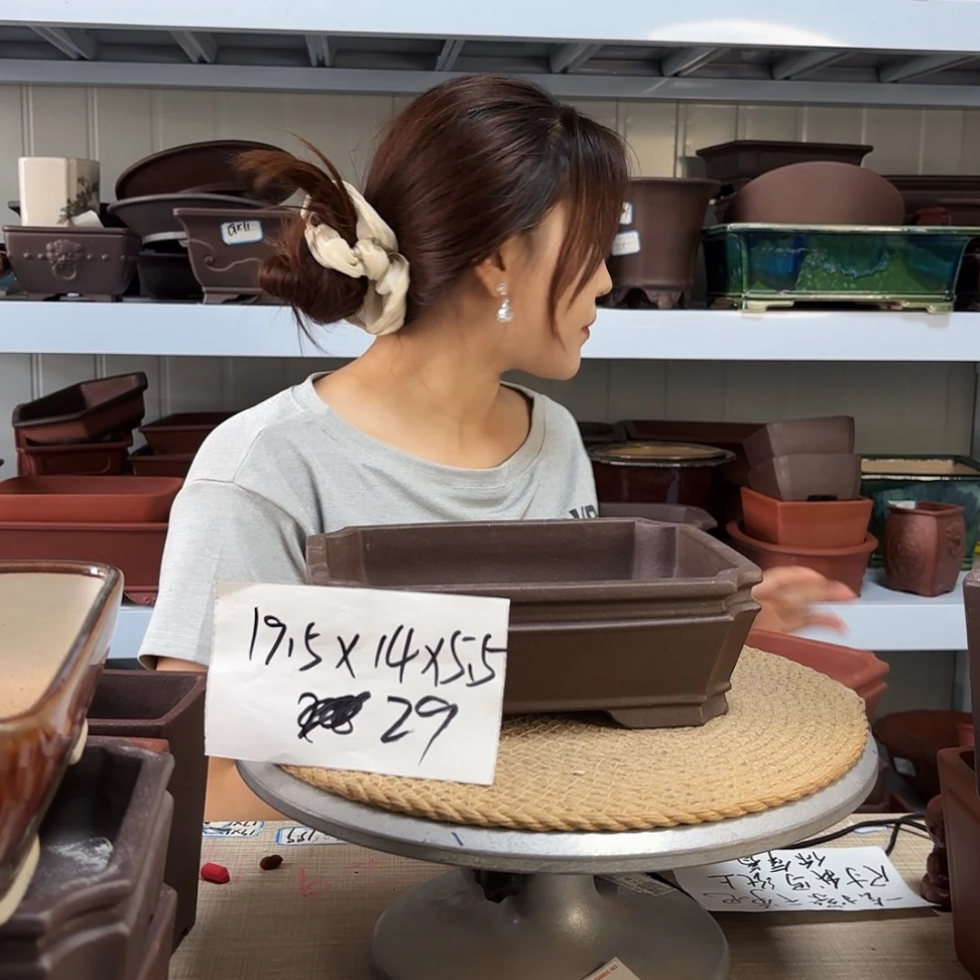 紫砂花盆宜兴紫荆