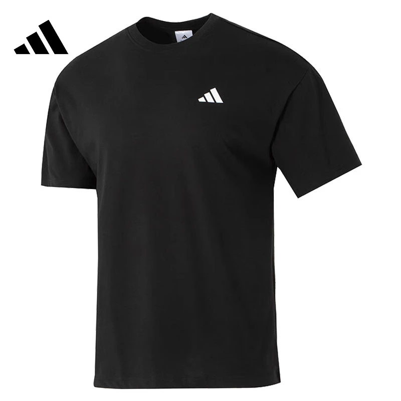 ADIDAS/阿迪达斯【双旦礼】男款ALL DAY GFX TEE针织无领短T恤JN676