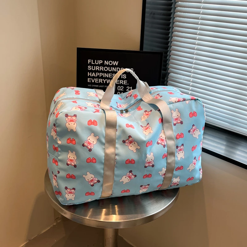 大容量短途旅行包轻便包学生手提行李袋孕妇待产收纳袋可套行李箱