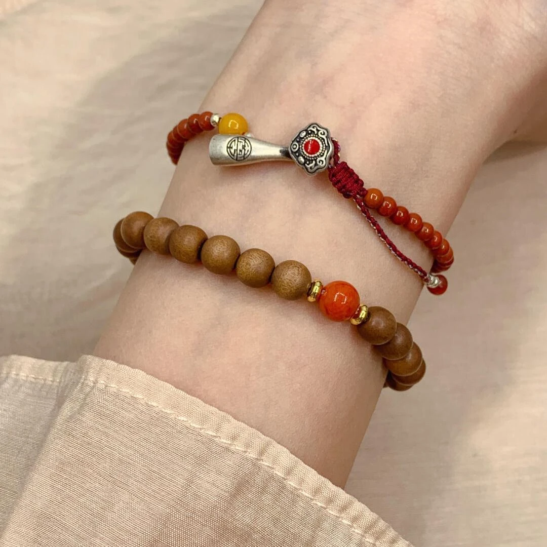 铜合金手链 「称心如意」称心如意编绳手链手工编织五帝钱百搭手绳