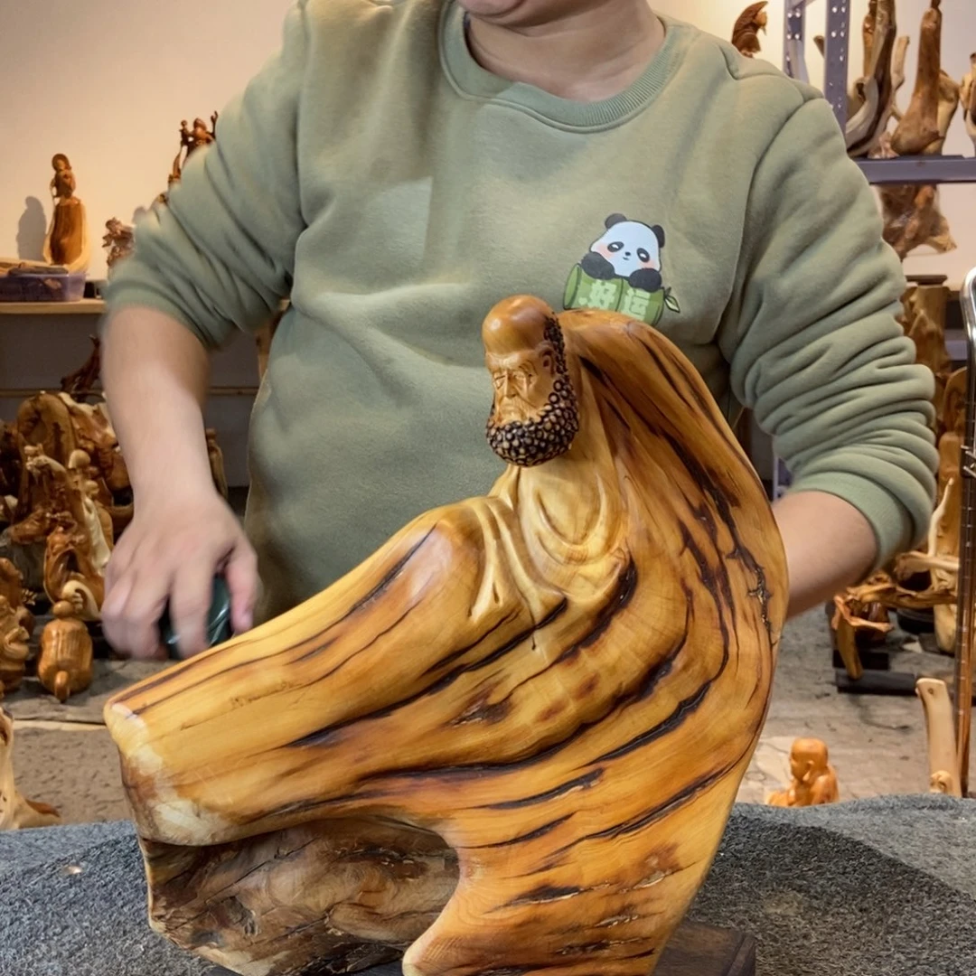 柏木（崖柏）太行崖柏根雕摆件