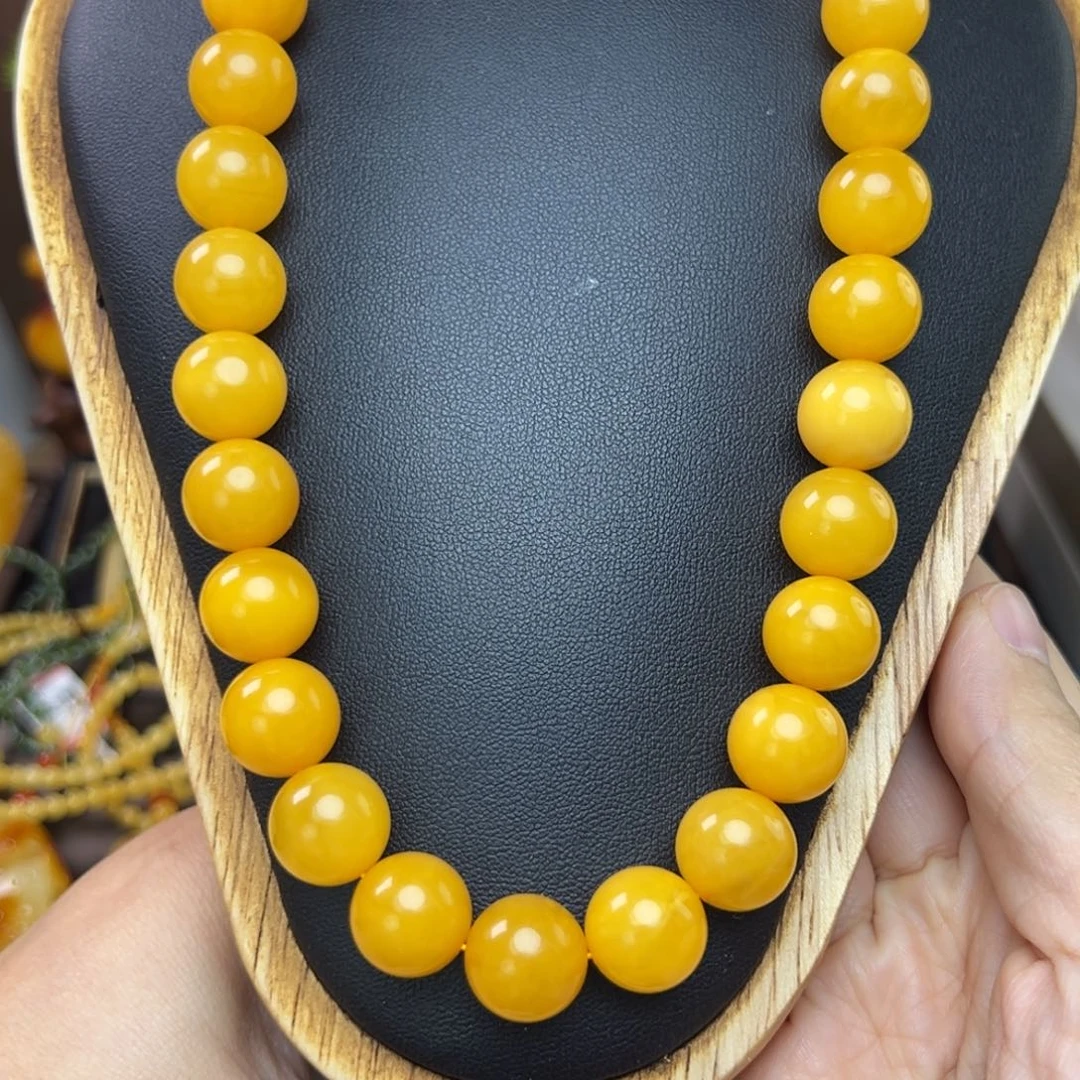 蜜蜡项链未镶嵌蜜蜡