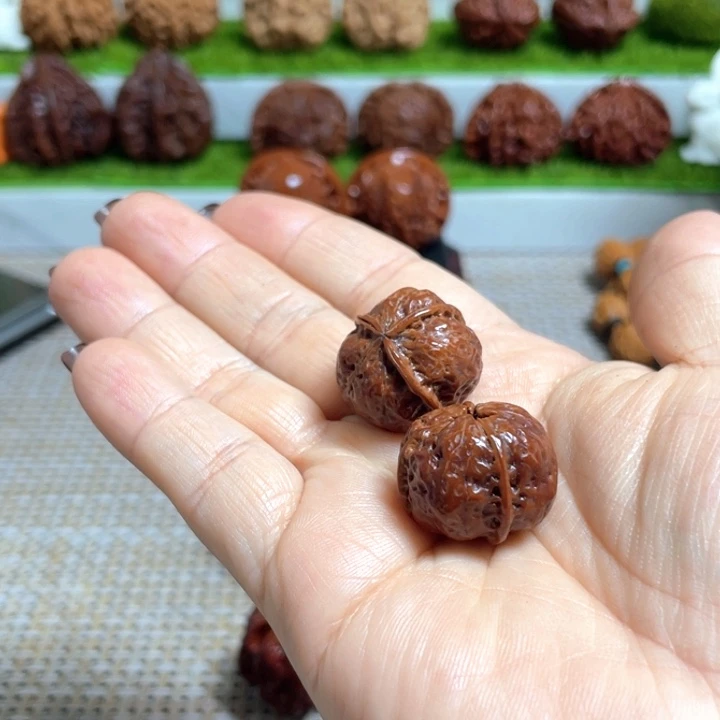 离***线把件文玩核桃迷你三