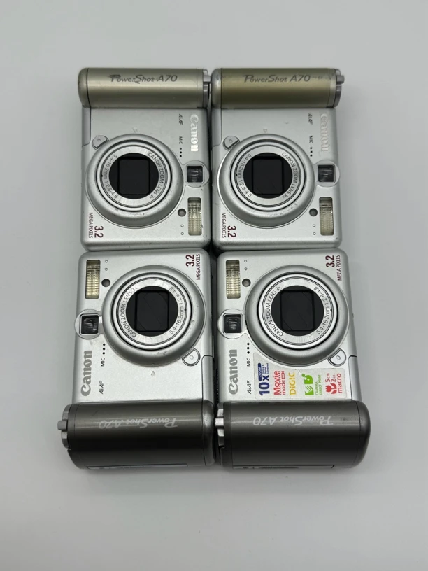 9新 Canon/佳能 A70 320w像素10x变焦 磨皮冷白皮直出氛围感 ccd