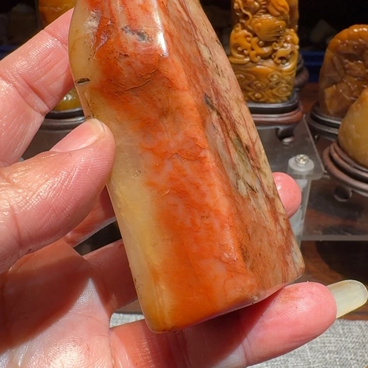 寿山石屏*寿山石石头
