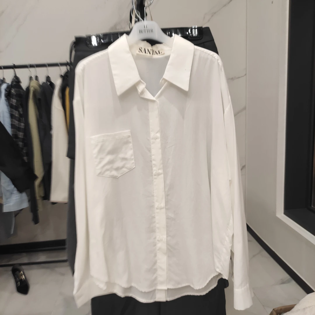 长袖纯棉衬衫-NO退换 接受再拍 休闲百搭四季通用