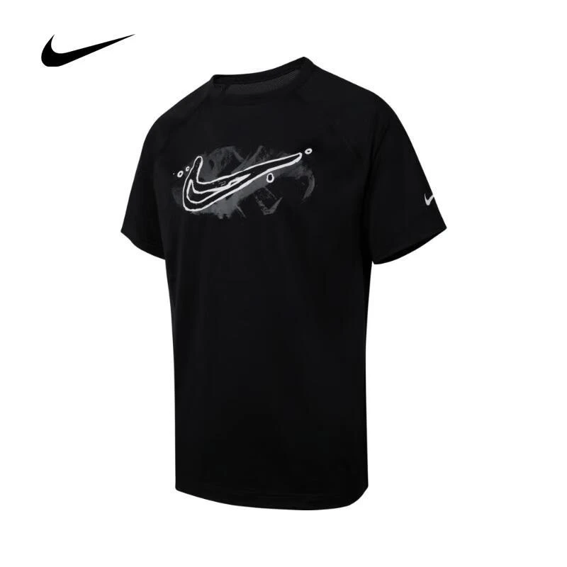 NIKE/耐克商场同款男子舒适休闲夏季透气圆领短袖T恤HV0429010