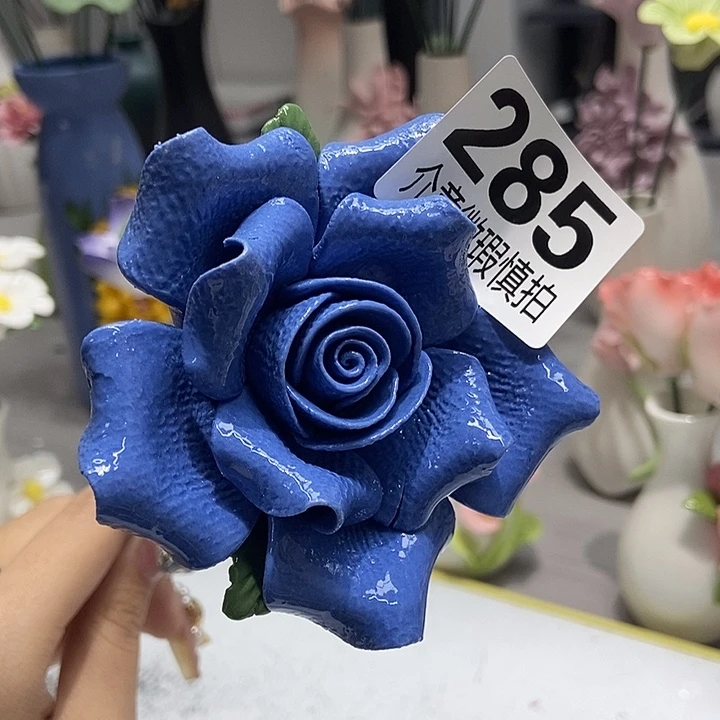 陶瓷纯手工捏花设计